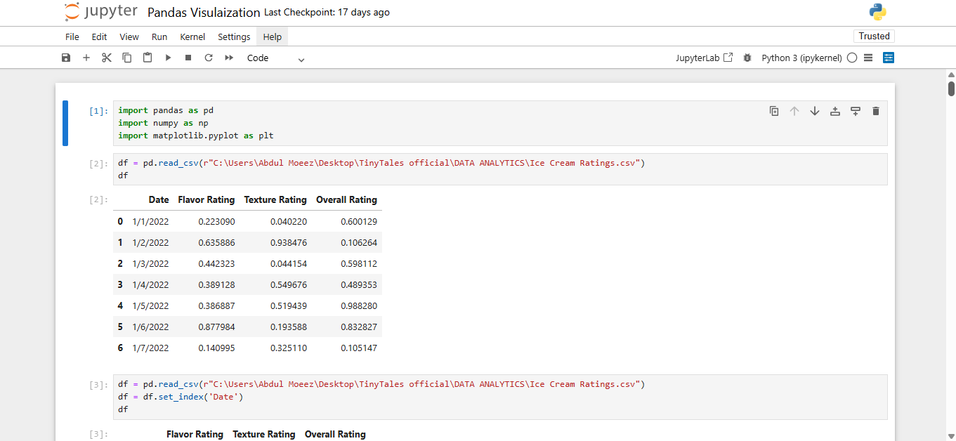 Python Project Screenshot